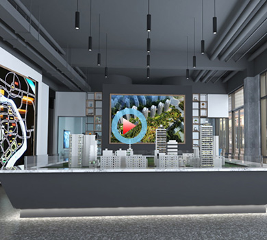 建德亿联高新产业园展厅项目360全景效果图案例